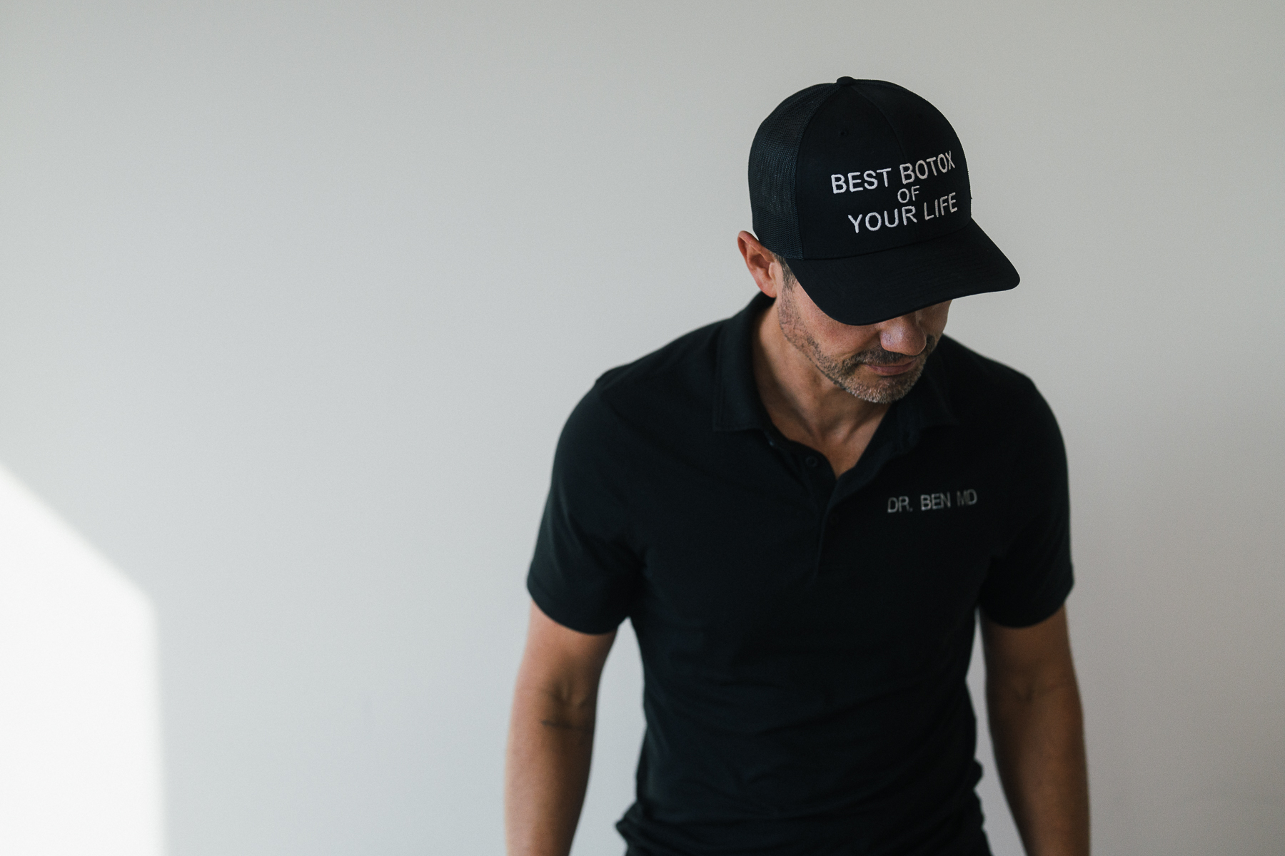 Dr. Ben Tracy performing treatment