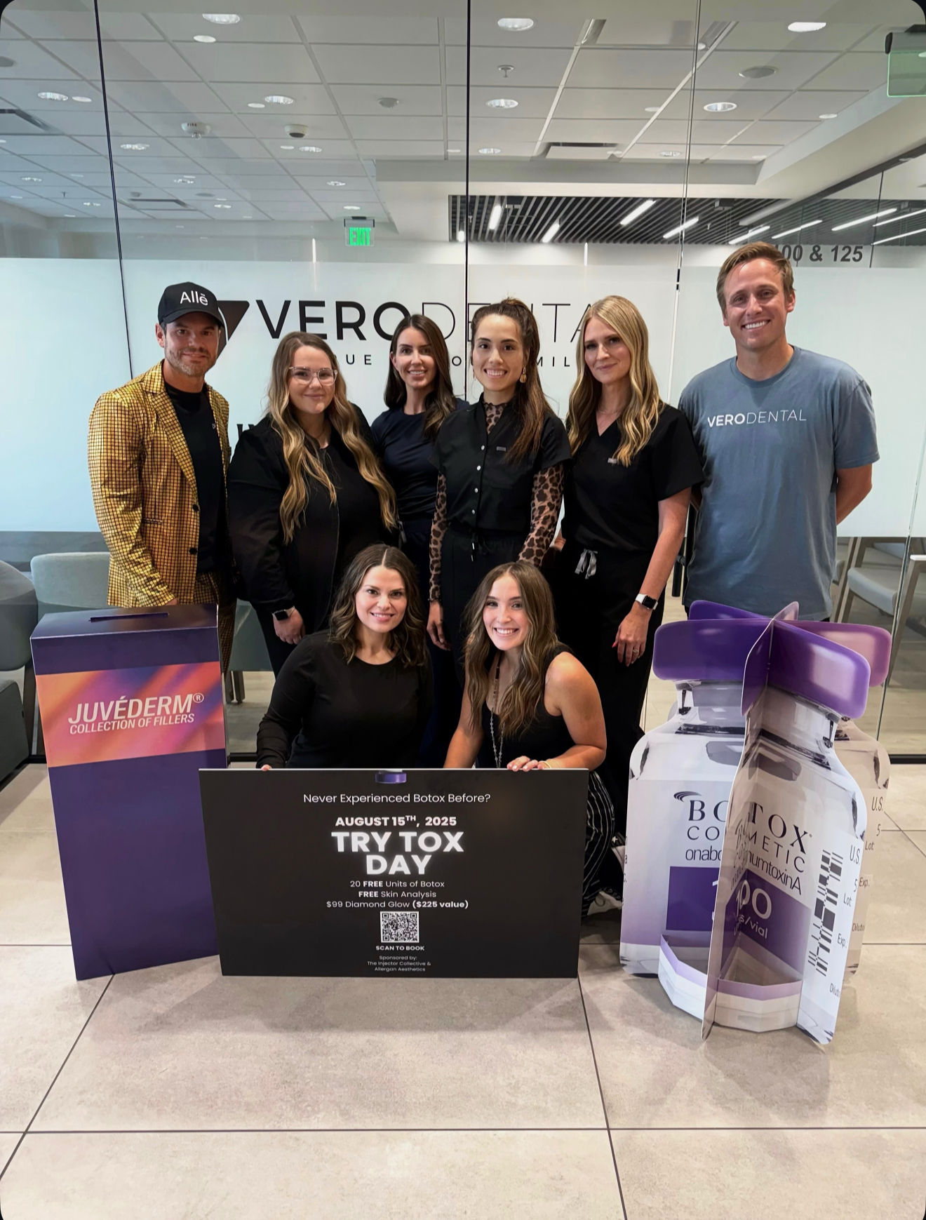 After lip filler showing natural volume enhancement at The Injector Collective